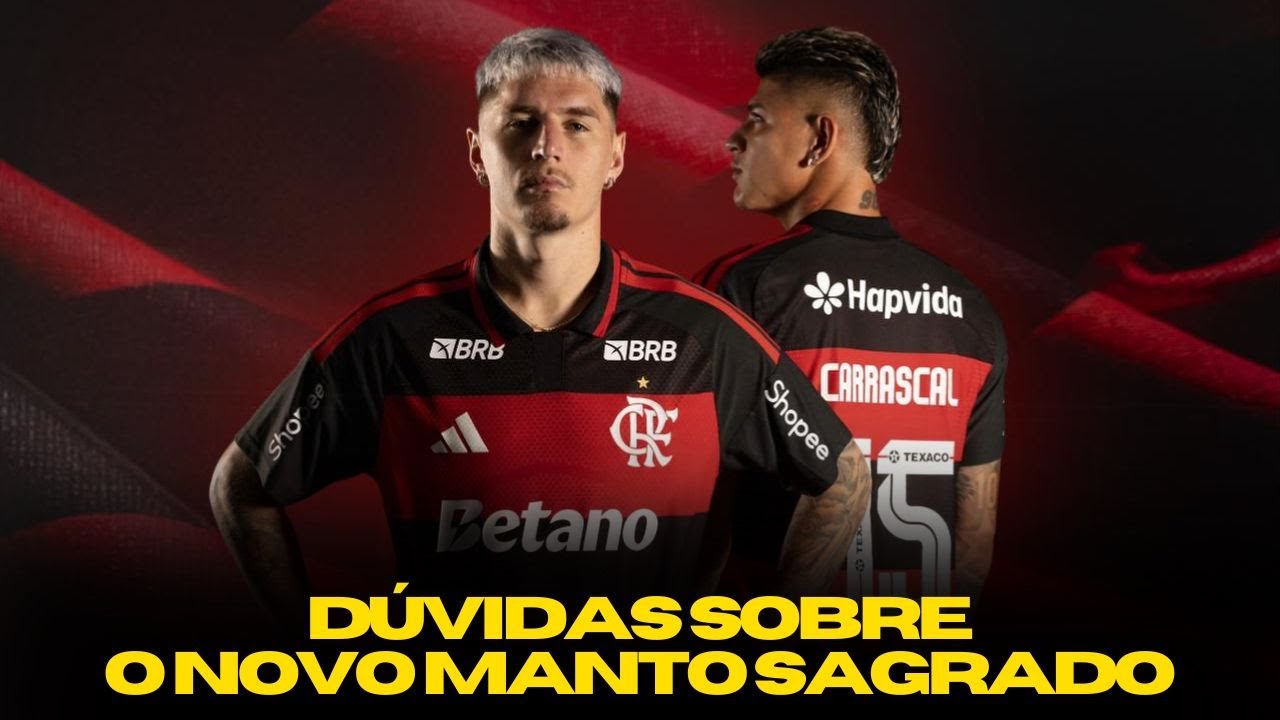 Dúvidas sobre a nova camisa do Flamengo: diferenças, tecnologia e qual vale mais a pena