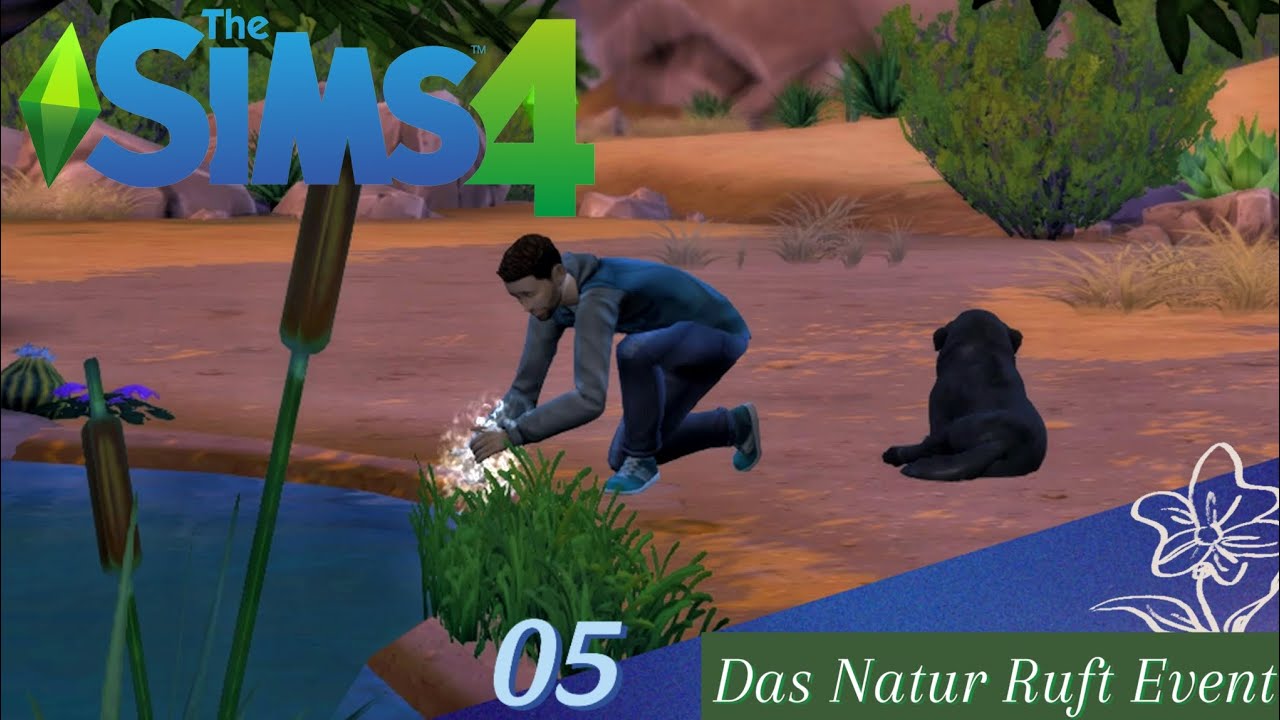 Kreaturen im Sand?! 05 - let's play die Sims 4 (Die Natur Ruft Event)