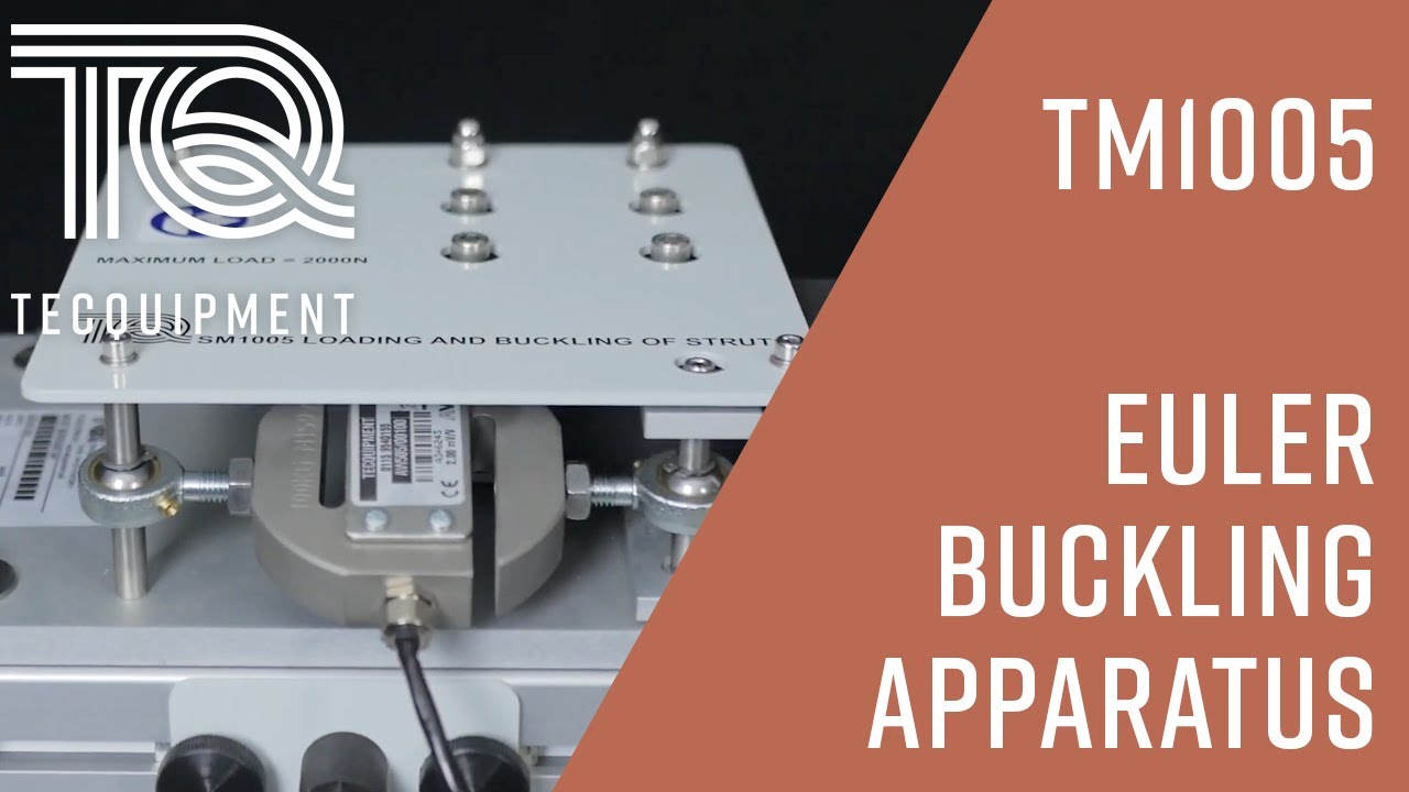 Euler Buckling Apparatus SM1005 - Materials Testing and Properties - TecQuipment