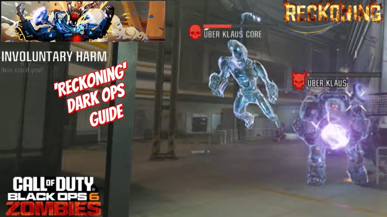 'RECKONING' Dark Ops Calling Card 