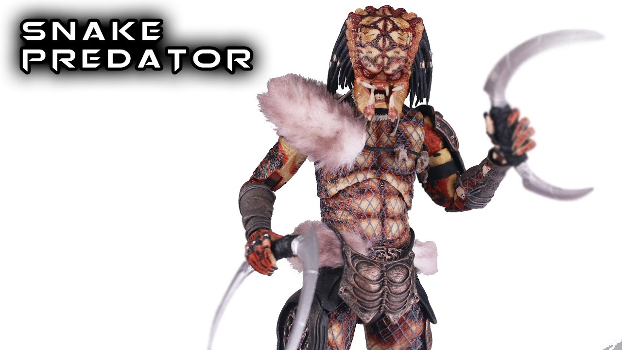 NECA SNAKE PREDATOR Ultimate Predator 2 Action Figure Review
