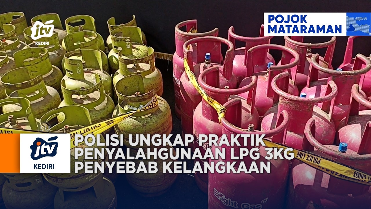 TULUNGAGUNG - Polisi Ungkap Praktik Penyalahgunaan LPG 3kg Penyebab Kelangkaan Di Tulungagung
