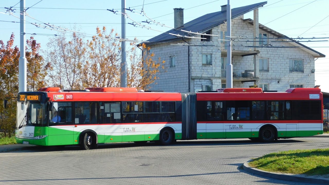 [#960] [Cała Trasa: Linia 202 MAJDANEK] Solaris Urbino18 III MPK Lublin #2477
