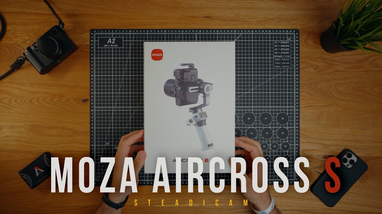 Стабилизатор Moza Aircross S для твоей камеры | Компактный, но сильный стаб