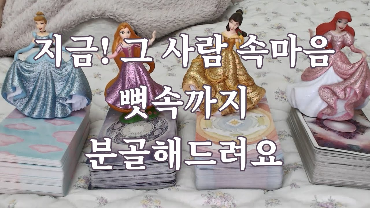 타로-  지금! 그 사람 속마음 뼛속까지 분골해 드려요. 하고싶은말, 예상행동