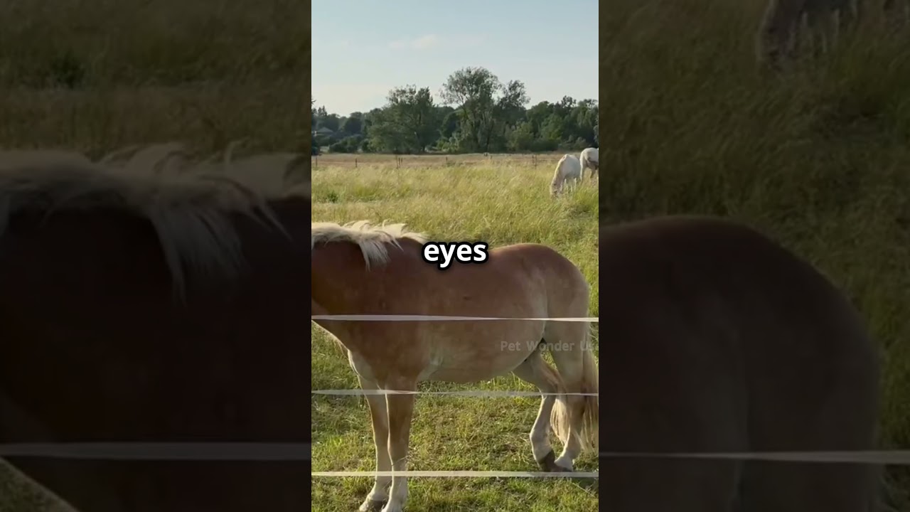 Amazing Facts About Horse Memory and Vision #horse  #shorts
