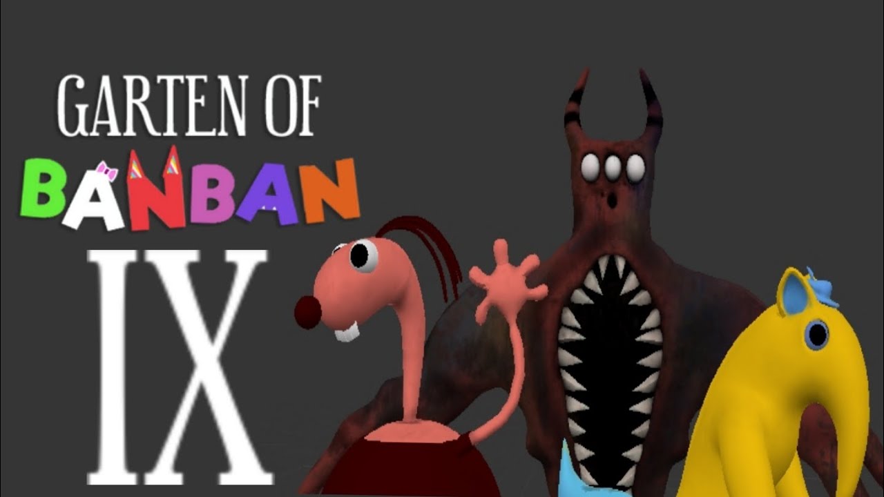 Garten of banban IX gameplay #1