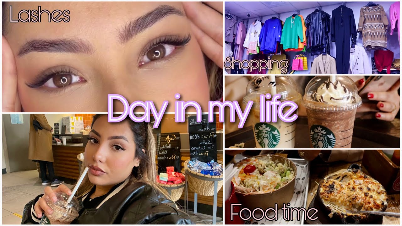 DAY IN MY LIFE 💗😍 نهار من حياتي+ صاوبت رموش عند الروسيات🥰 + خريجة مع صاحبتي☕️🛍