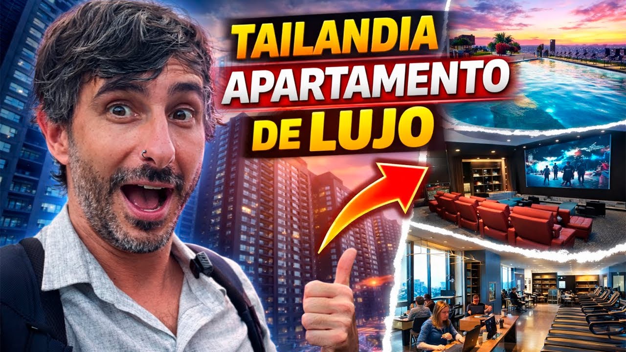Condominio de lujo en Bangkok $XXXmes+  ¡TOUR COMPLETO!
