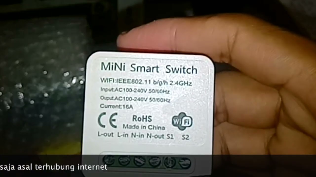 Saklar IOT smart switch wifi