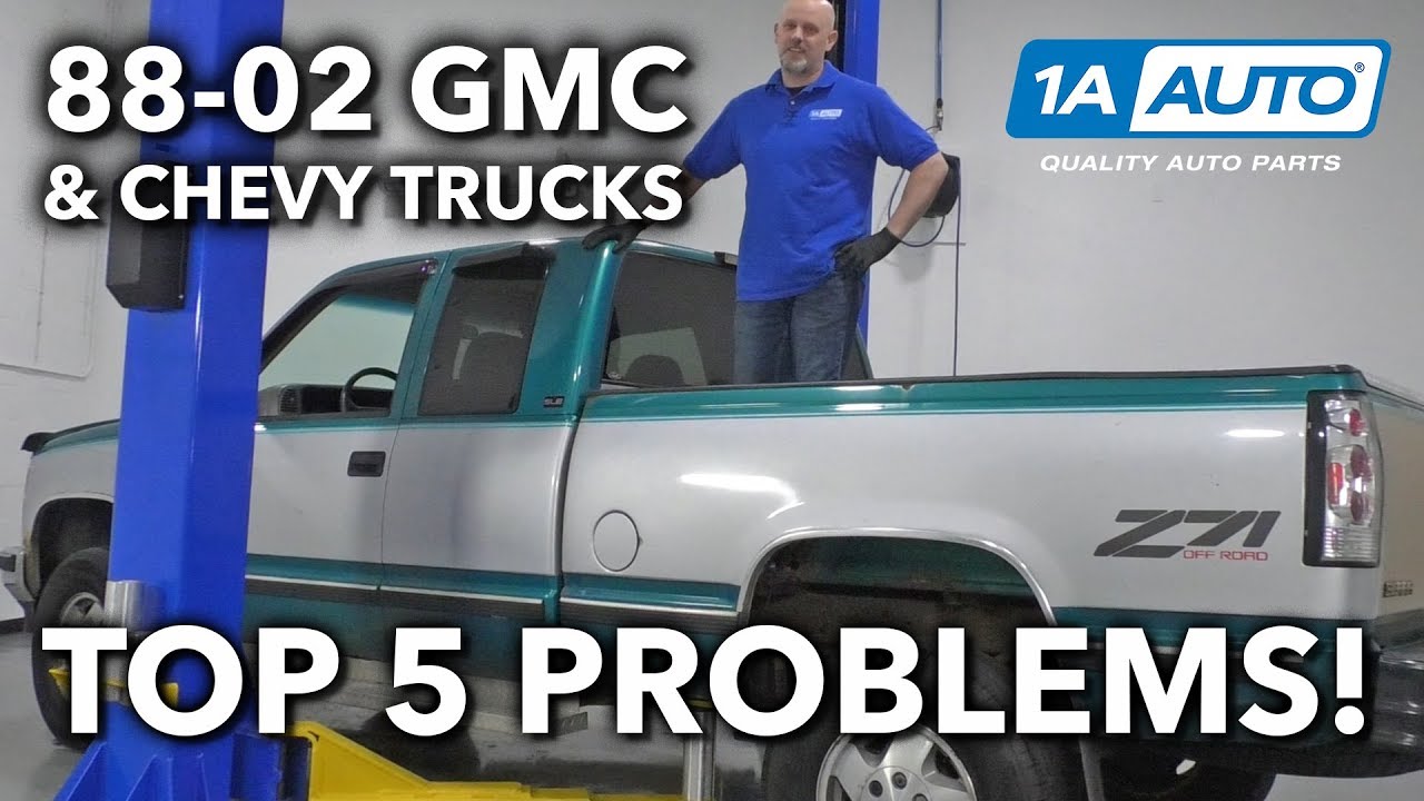 5 основных проблем грузовика GMC Chevy 4-го поколения 1988-02