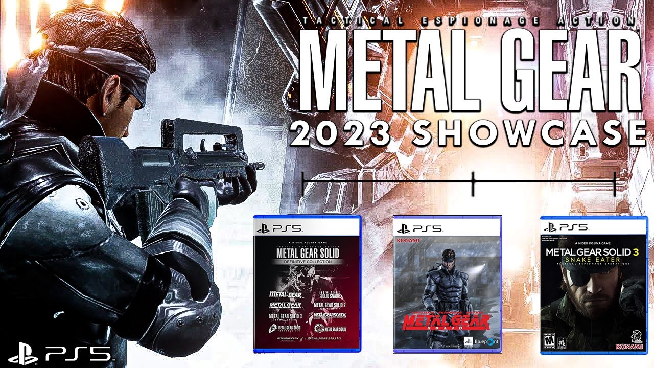 Metal Gear Solid 2023 Showcase | Remakes, Remasters, Movies, Leaks & News (MGS 2023)