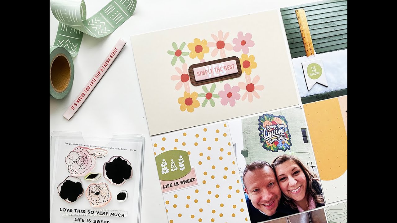 Pocket Page Scrapbooking- Process Video!