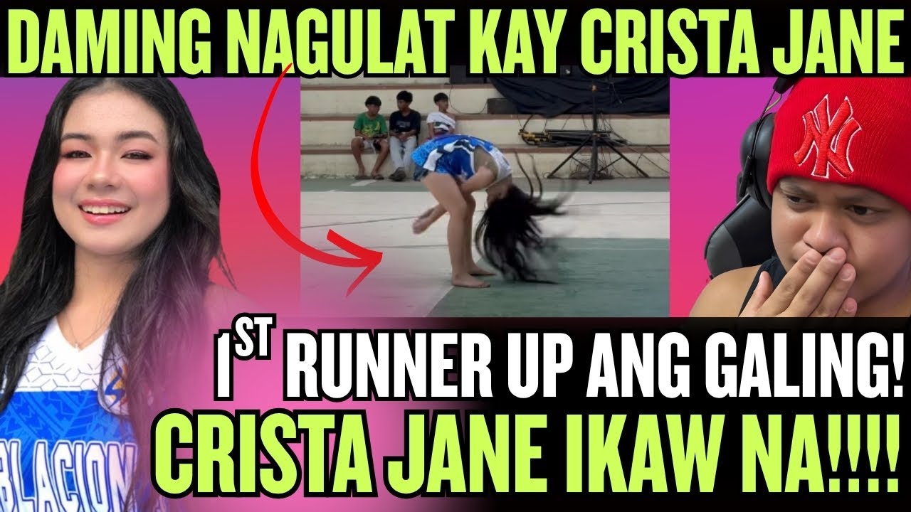 ⭕️HALA‼️CRISTA JANE HINDI KO TO INAASAHAN GAGAWIN MO | 1ST RUNNER UP ANG GALING!