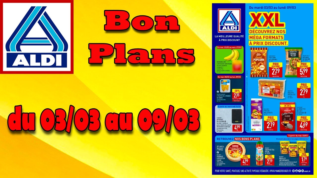 ⚡️ ARRIVAGE ALDI : Les meilleures offres et prix cassés de la semaine !