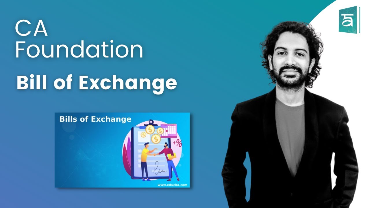 Bill of exchange & Promissory notes complete chapter | CA Foundation Accounts | English | CA Sandesh