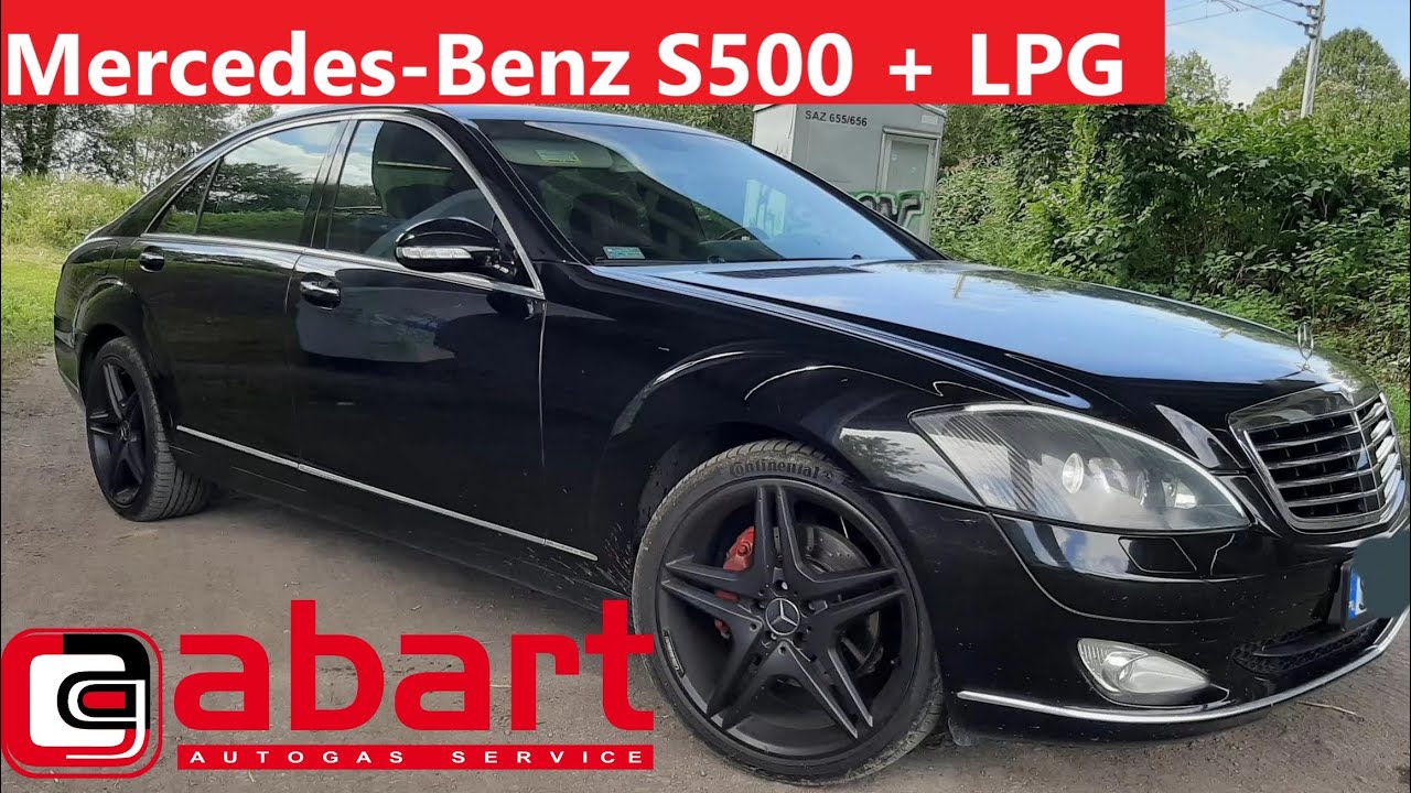 1000 zł miesięcznie taniej jeździ Mercedes S500 W221 dzięki instalacji gazowej Stag z abart.pl