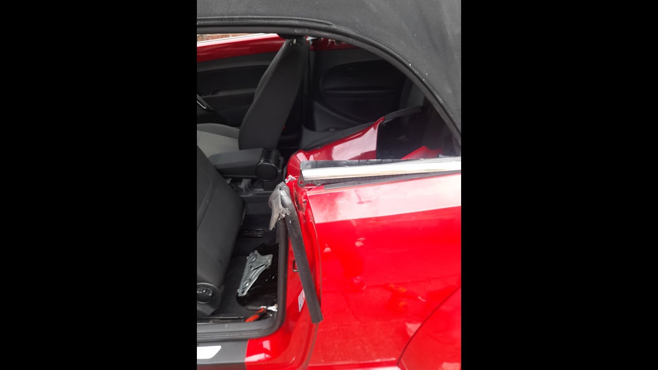 VW new Beetle window repair