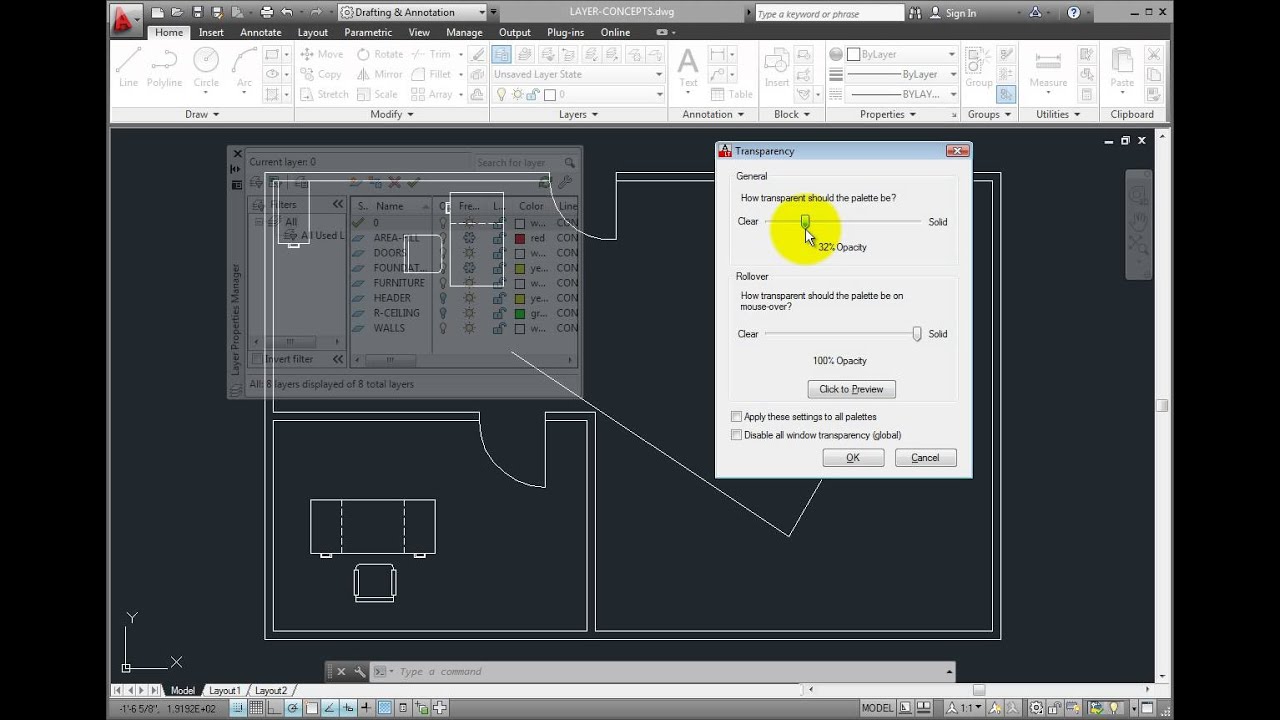 Introducing the Layer Properties Manager