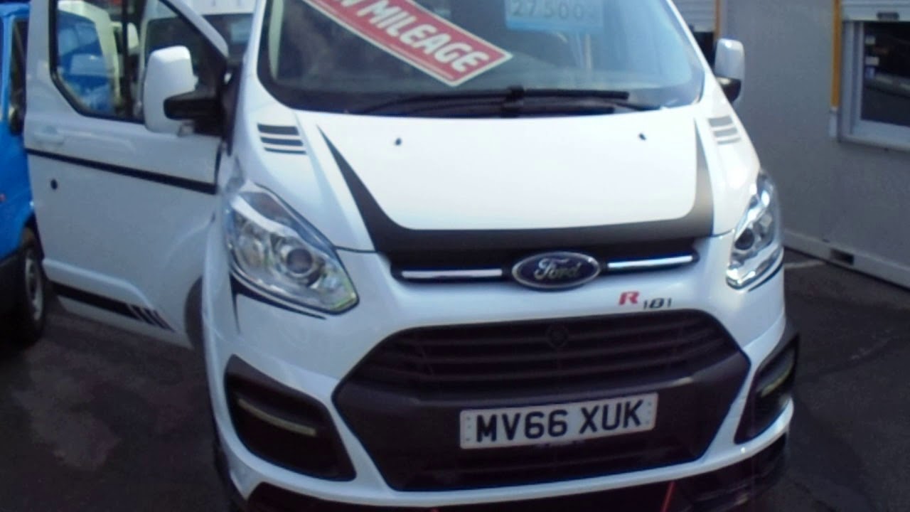 2016-66 FORD TRANSIT CUSTOM, GENUINE M SPORT, LTD R181 EDITION, PREMIER VAN SALES, STOCKPORT