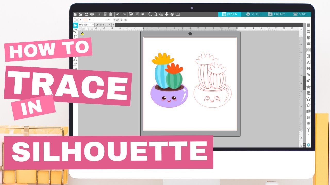 Как трассировать в Silhouette Studio