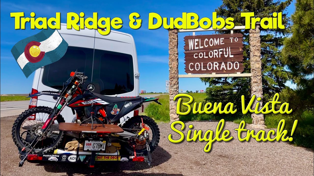 Triad Ridge and DudBobs Trail, Colorado single track raw edit!