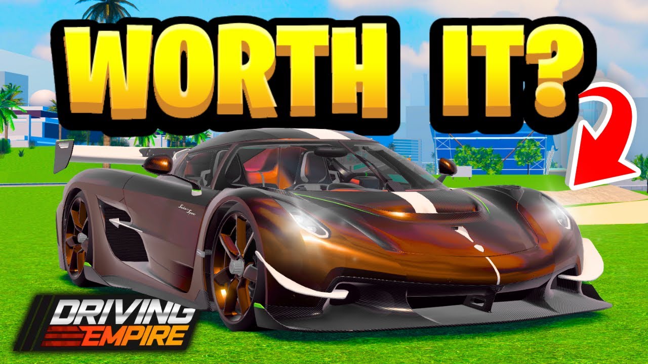 Стоит ли покупать Koenigsegg Sadair's Spear в Driving Empire?