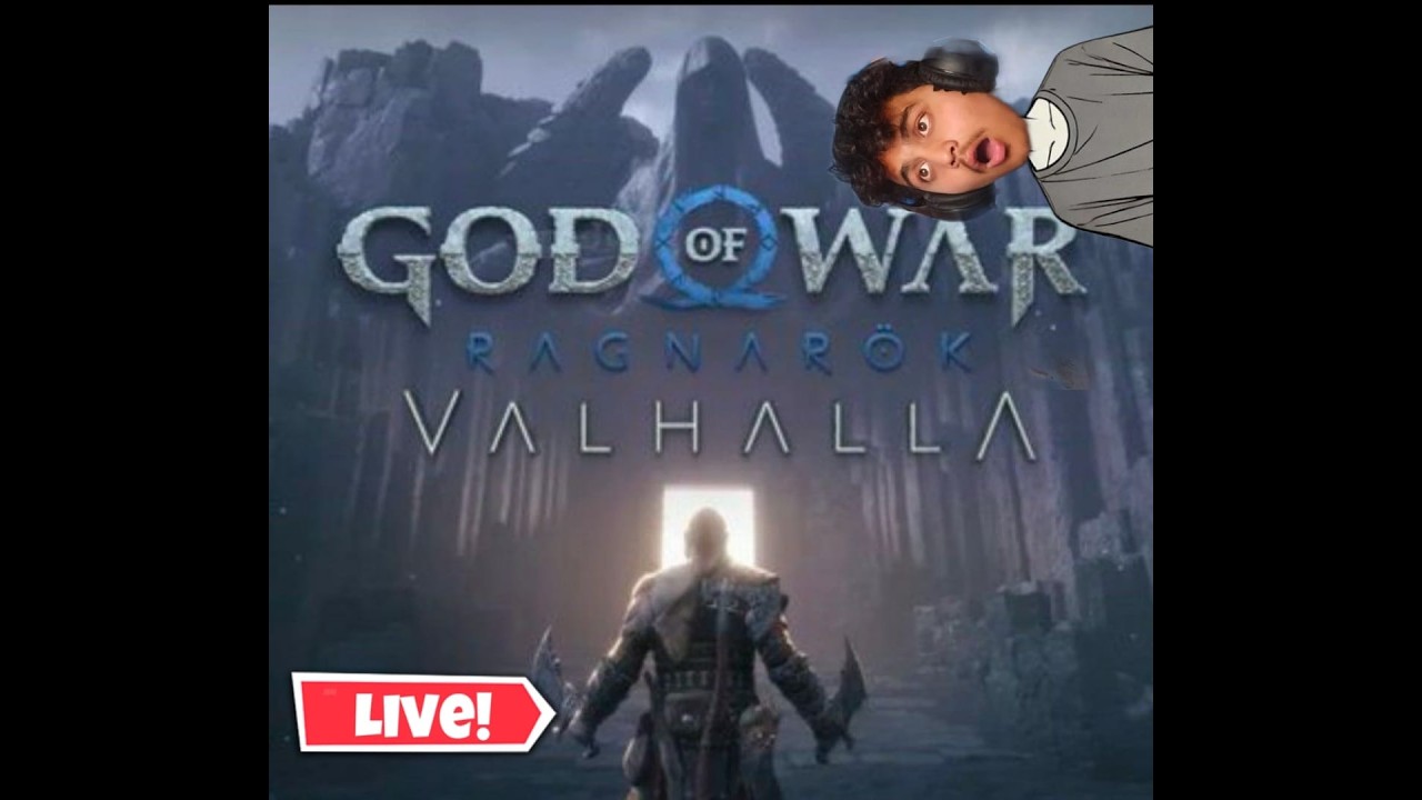 🔴 GOD OF WAR (RAGNAROCK valhalla)  STOREY MODE  let's finish it ON stream  // FUN STREAM // LIVE