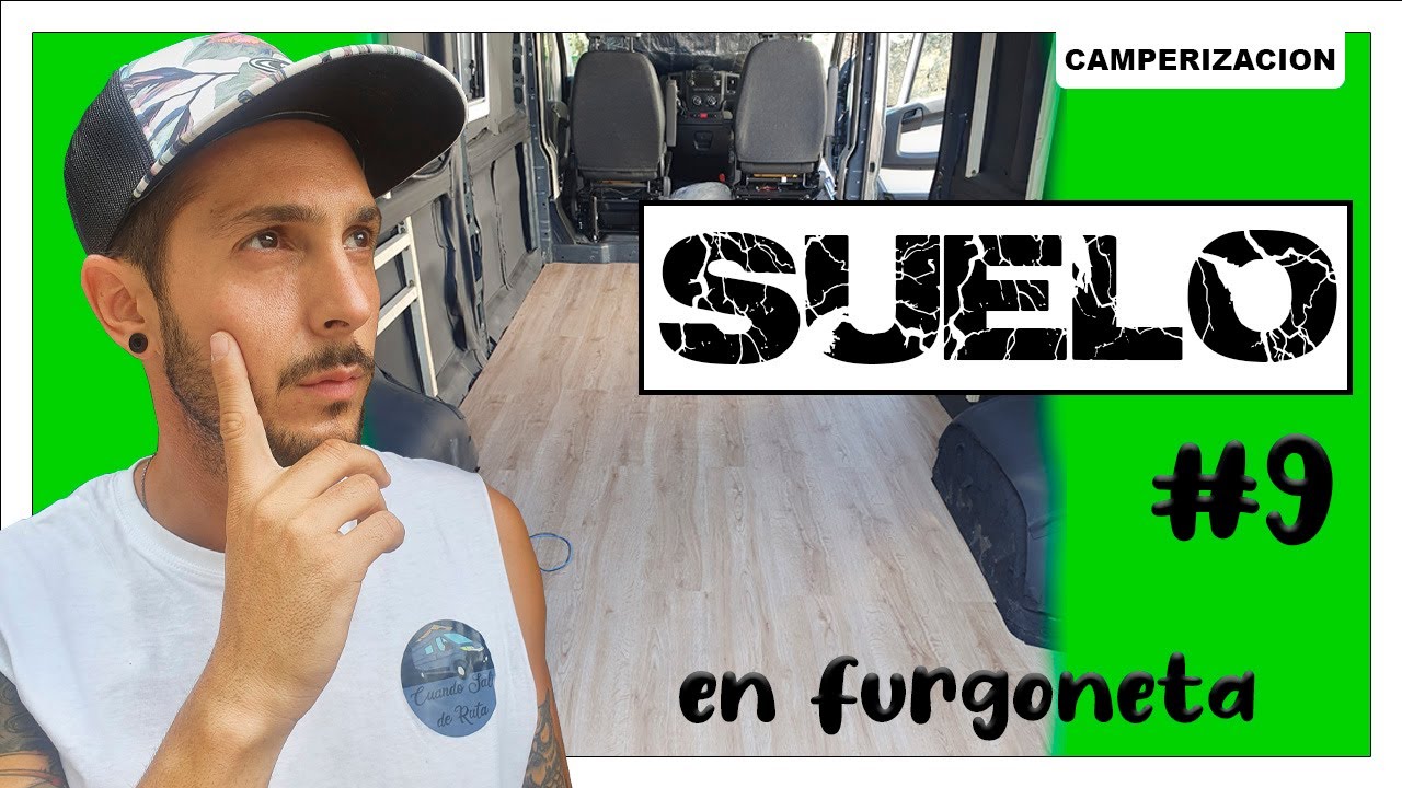 Tipos de SUELO VINILICO e Instalación en CAMPER #9 /👉🏼(CAMPERIZACIÓN FURGONETA)🚐 🛠CitroenJumper L3H2
