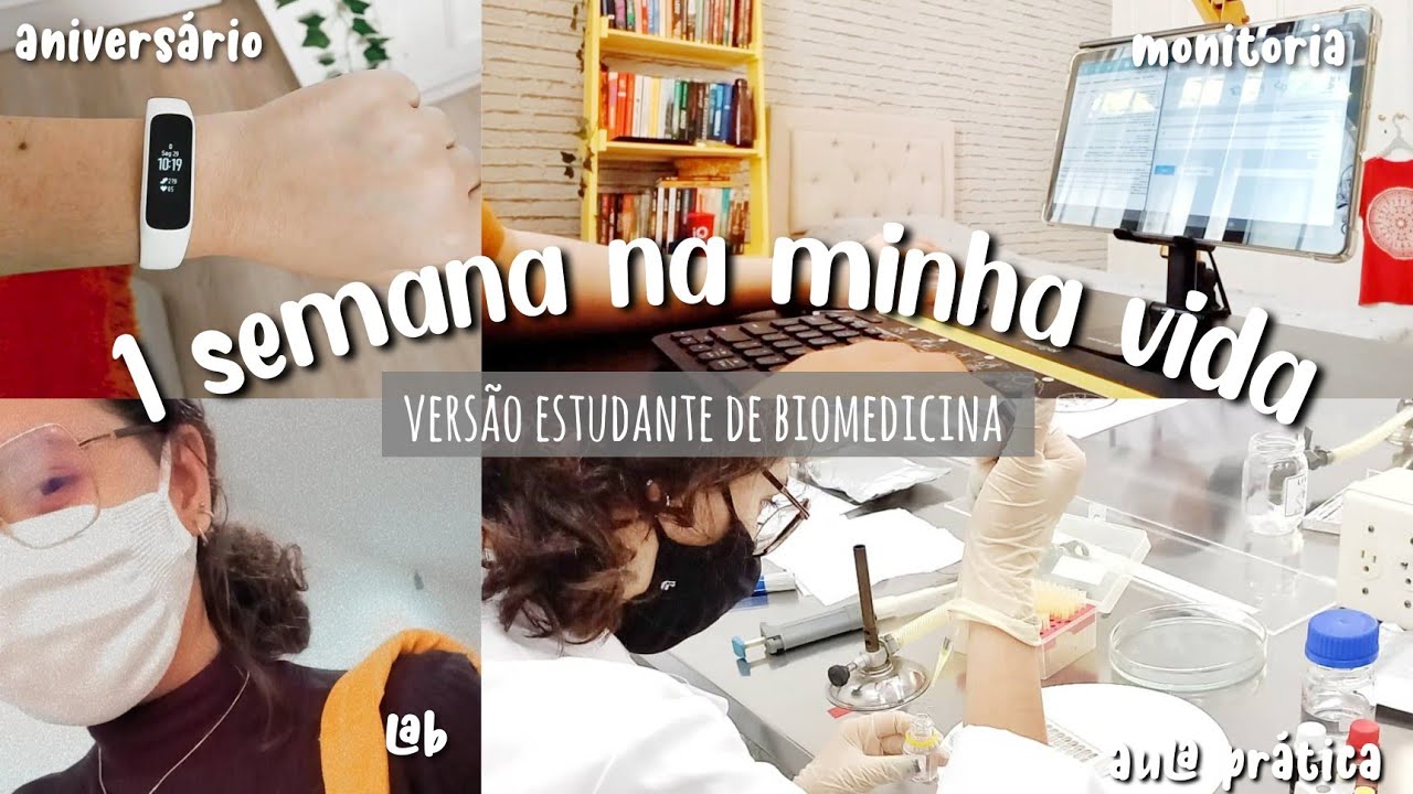 Rotina de uma estudante de biomedicina - aulas práticas e IC | firstpopcorn