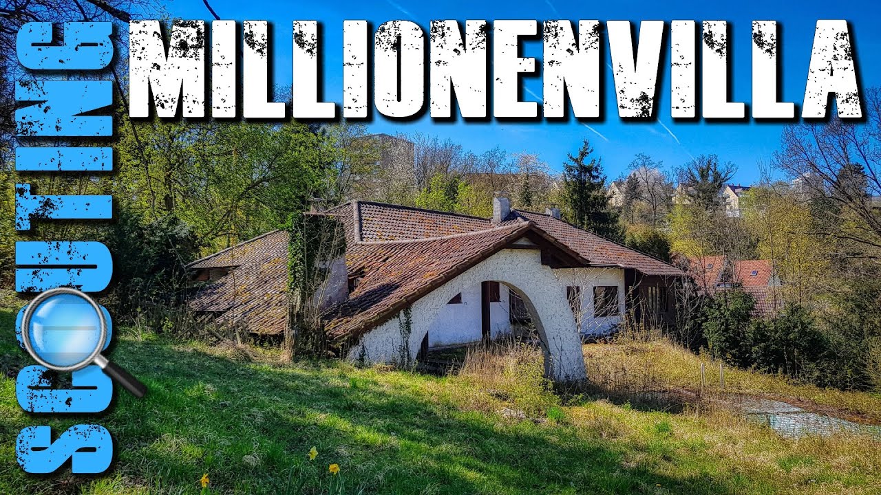 DIE MILLIONENVILLA aus den 1950ern: Geld spielte keine Rolle - Scouting Tour 🔎 Lost Place Urbex
