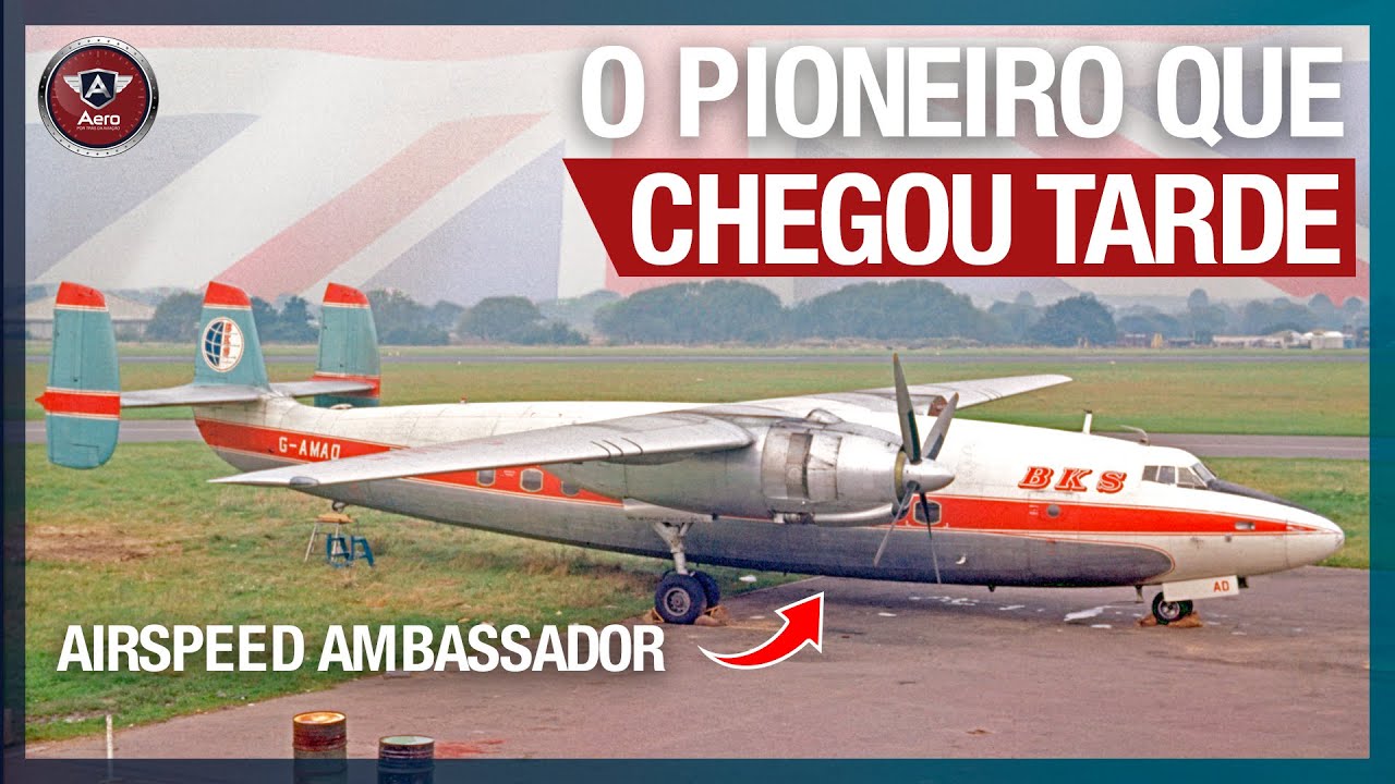 O Airspeed Ambassador deveria RECOMEÇAR a AVIAÇÃO CIVIL, mas DEMOROU DEMAIS pra ficar pronto.