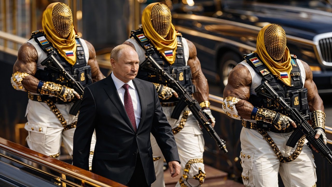 La SEGURIDAD de VLADIMIR PUTIN incluso sorprendio a DONALD TRUMP