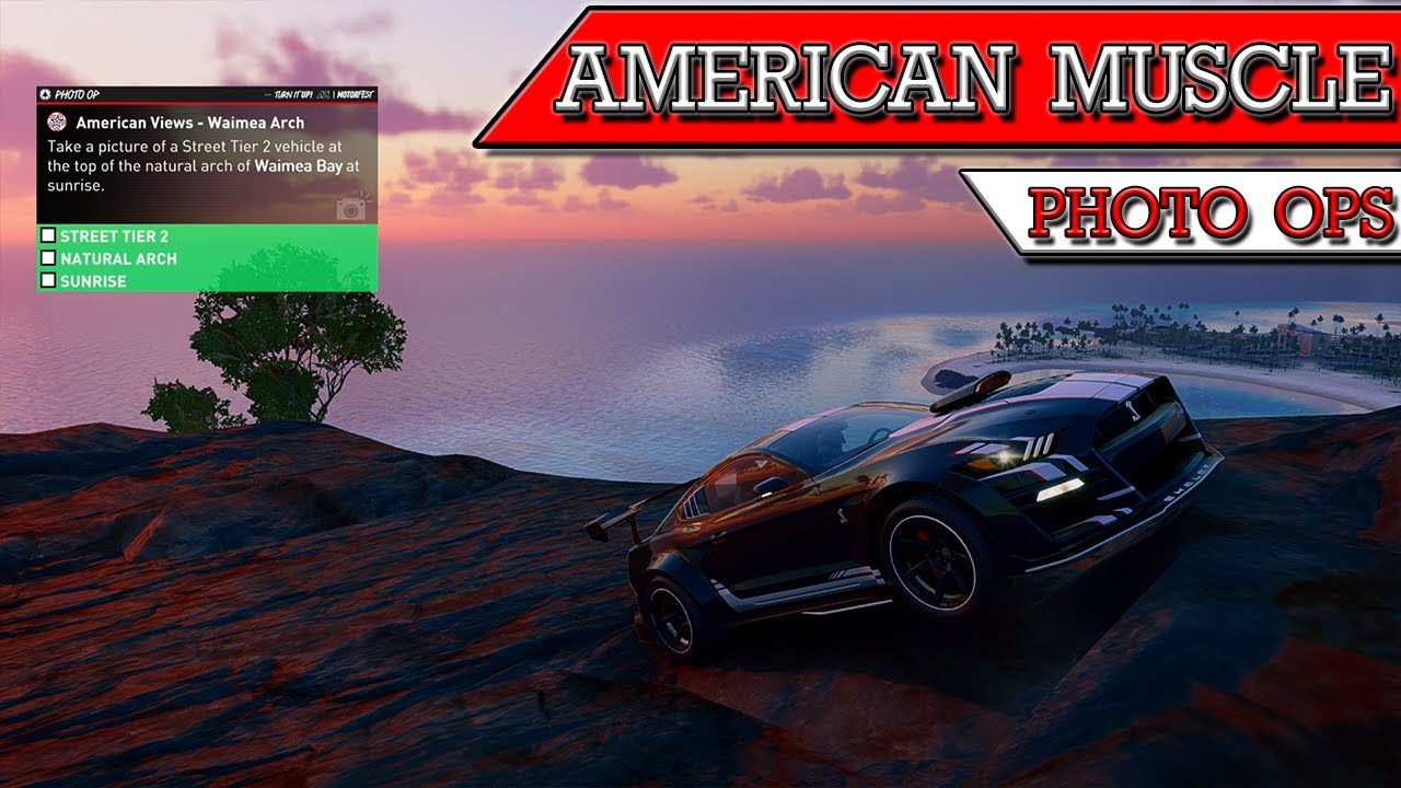 All American Muscle Photo Ops Locations | The Crew Motorfest American Views