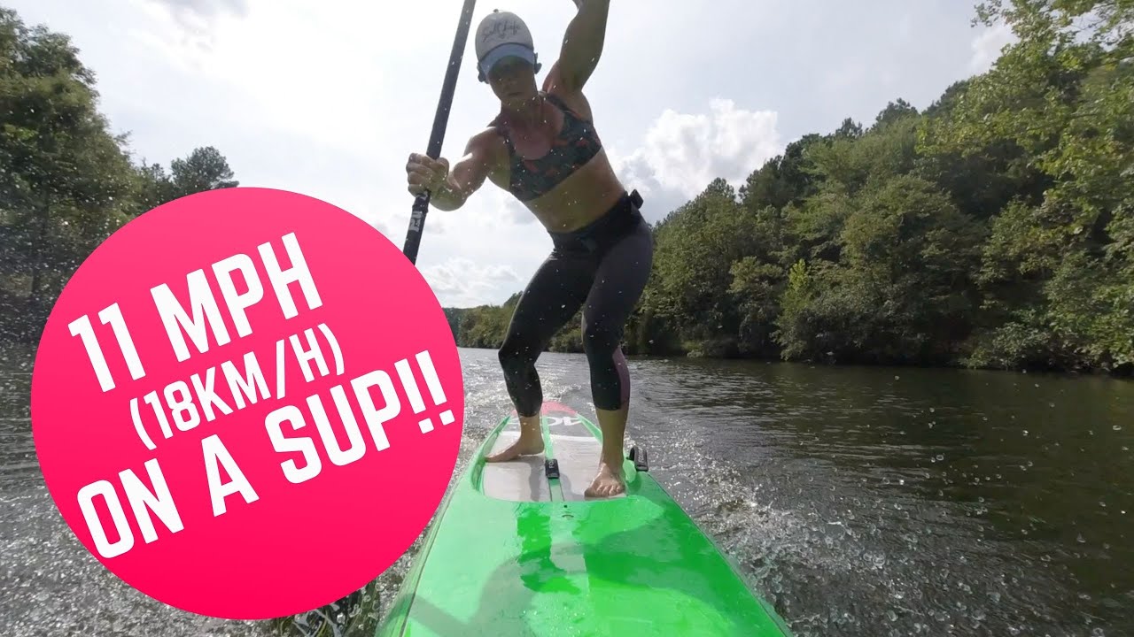 9 Weeks to break a 9mph Sprint on a Stand Up Paddleboard