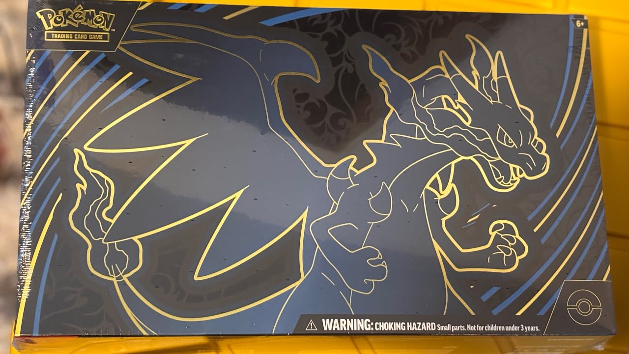 Opening the Pokemon Mega Charizard X ex Ultra Premium Collection! This is so cool!! 