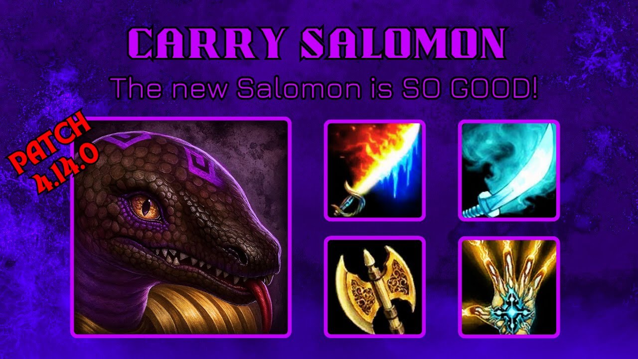 Новый Salomon ТАК ХОРОШ! (патч 4.14.0) - Salomon