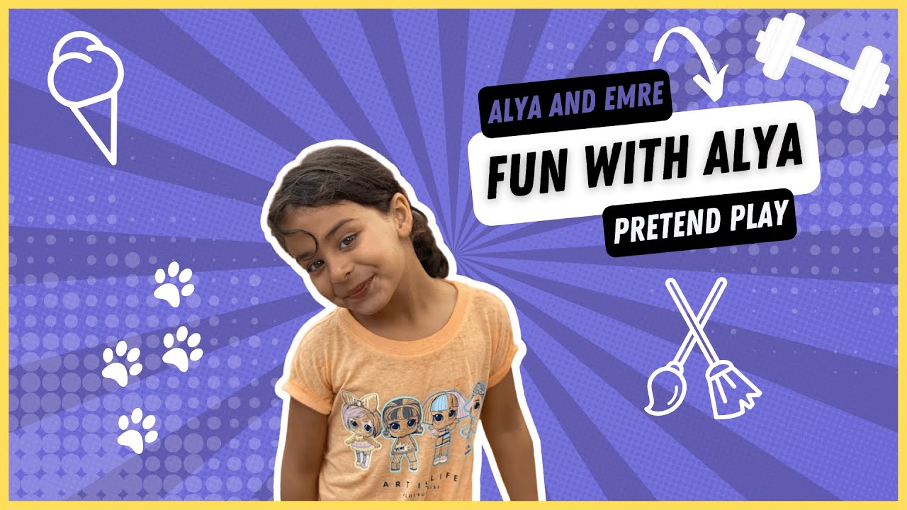 Fun With Alya | Home Exercise With Alya | Alya & Emre Adventures |