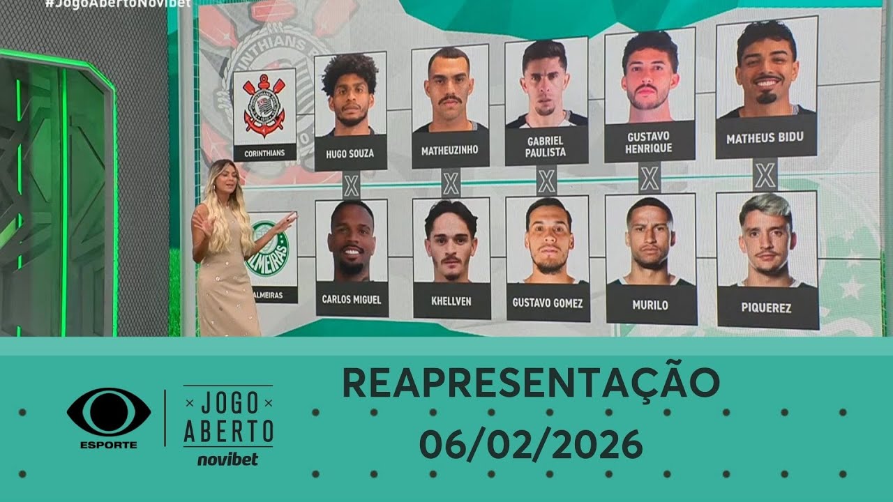 Mano a Mano: Jogo Aberto escolhe os melhores de Corinthians x Palmeiras | Reapresentação