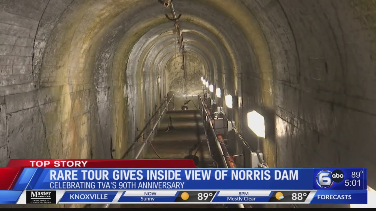 Rare tour gives inside view of Norris Dam