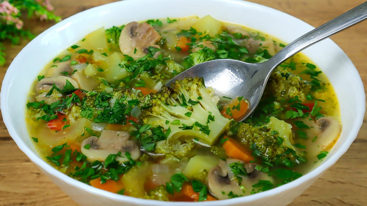 Diese Suppe hat mir das Leben gerettet! Jetzt koche ich jeden Tag Gemüsesuppe!