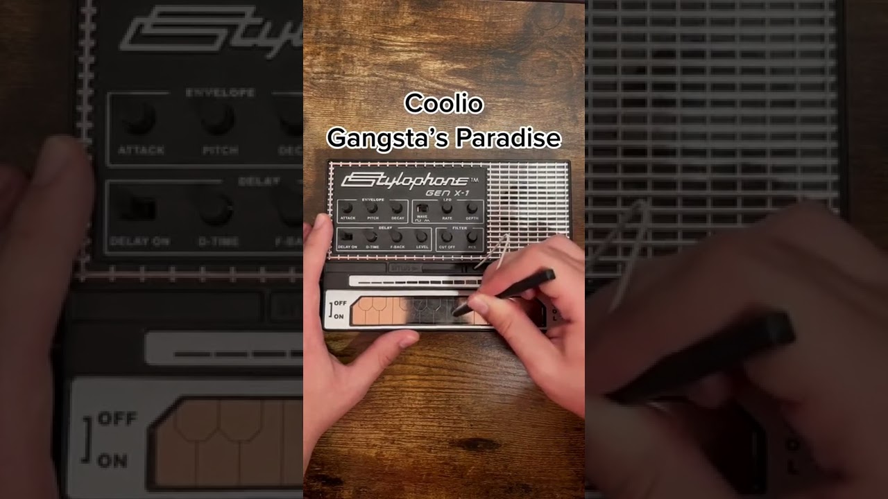Play Coolio Gangsta's Paradise on Stylophone