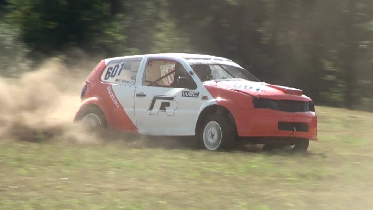 AMAZING SOUND Twin Engine VW Polo AWD - 2x Suzuki GSX-R 750cm³ Engine Swap - Rallycross - Autocross