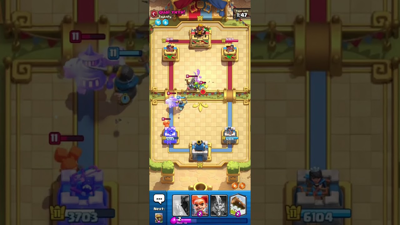 Match in chaos mode