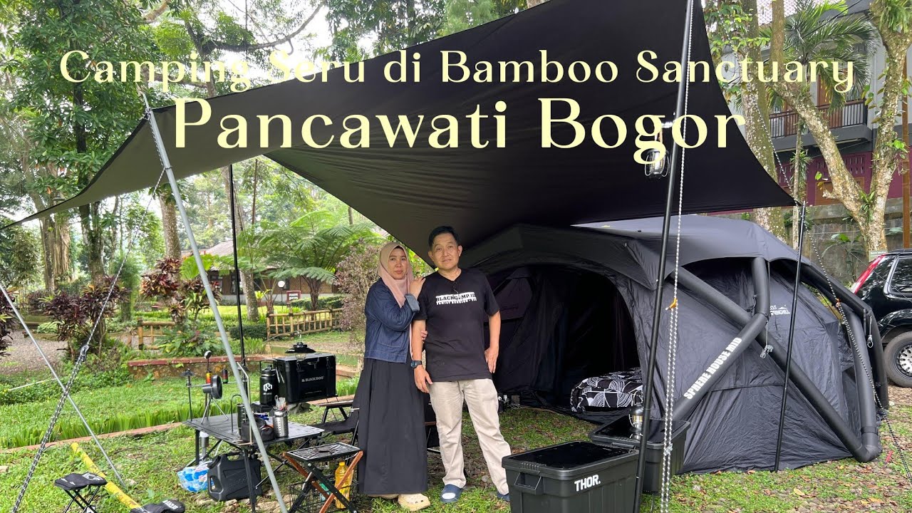 Camping Seru Di Bamboo Sanctuary Pancawati , Bogor 