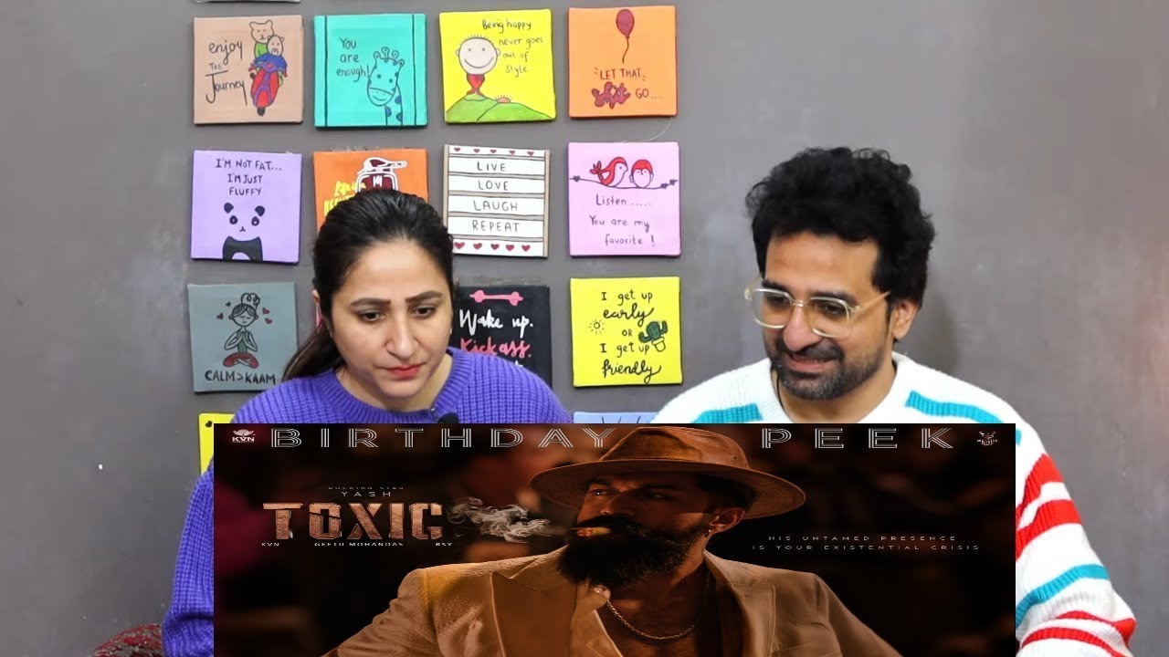 Pakistani Reacts Toxic: Birthday Peek | Rocking Star Yash | Geetu Mohandas | KVN Productions | MMC