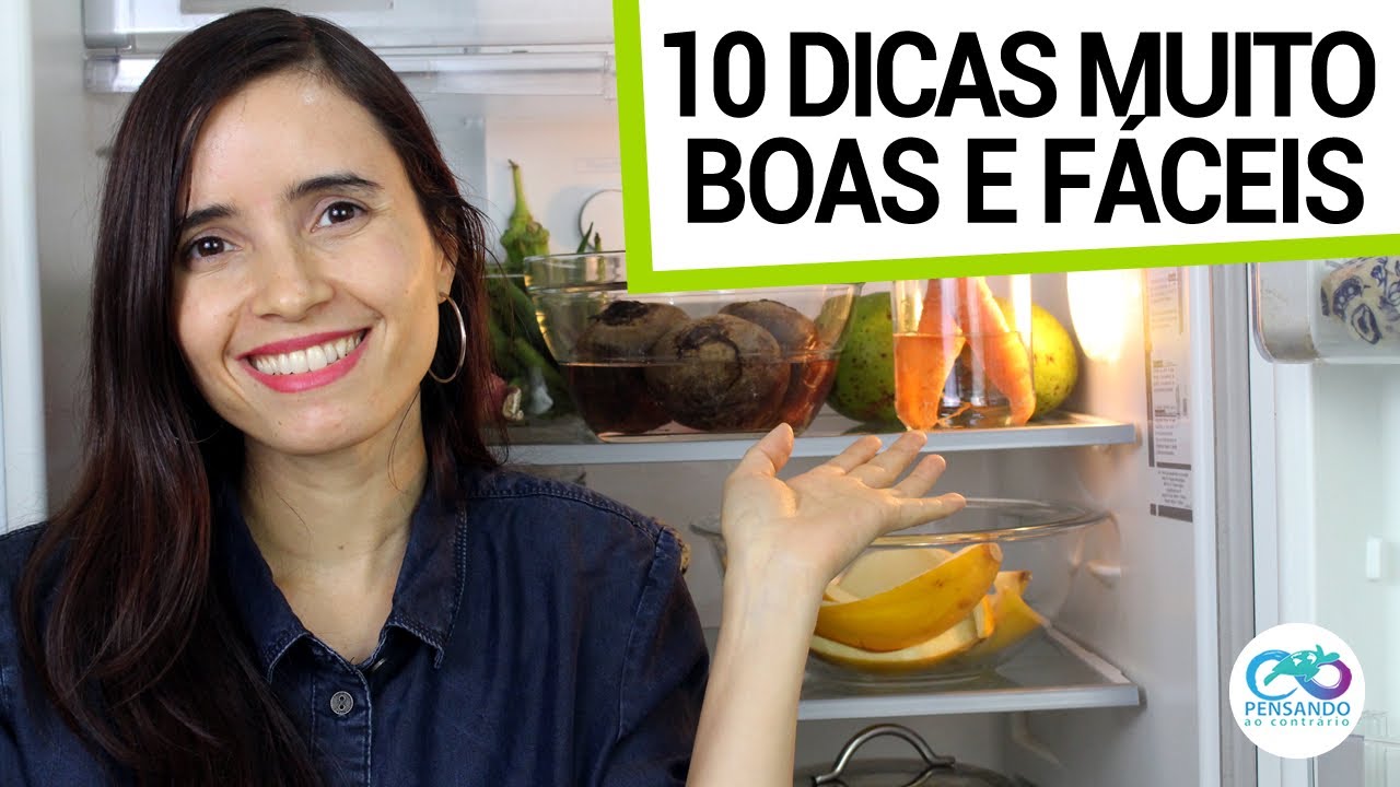 REDUZA O LIXO NA SUA COZINHA E ECONOMIZE DINHEIRO! TOP 10 DICAS