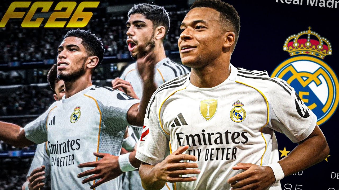 متا ترین ترکیب FC 26 🔥بهترین ترکیب ، تاکتیک ، پلیر رول رئال مادرید