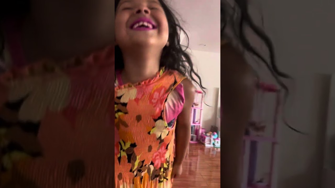 Funny, imitating mom