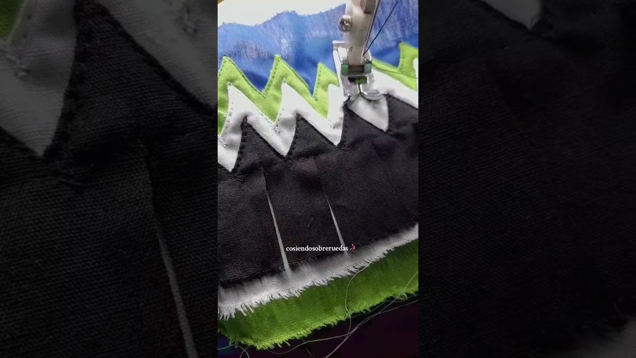 CORTANDO TELAS DE UNA NAGUA✂️🧵DISEÑO EN TRENZAS🧵
